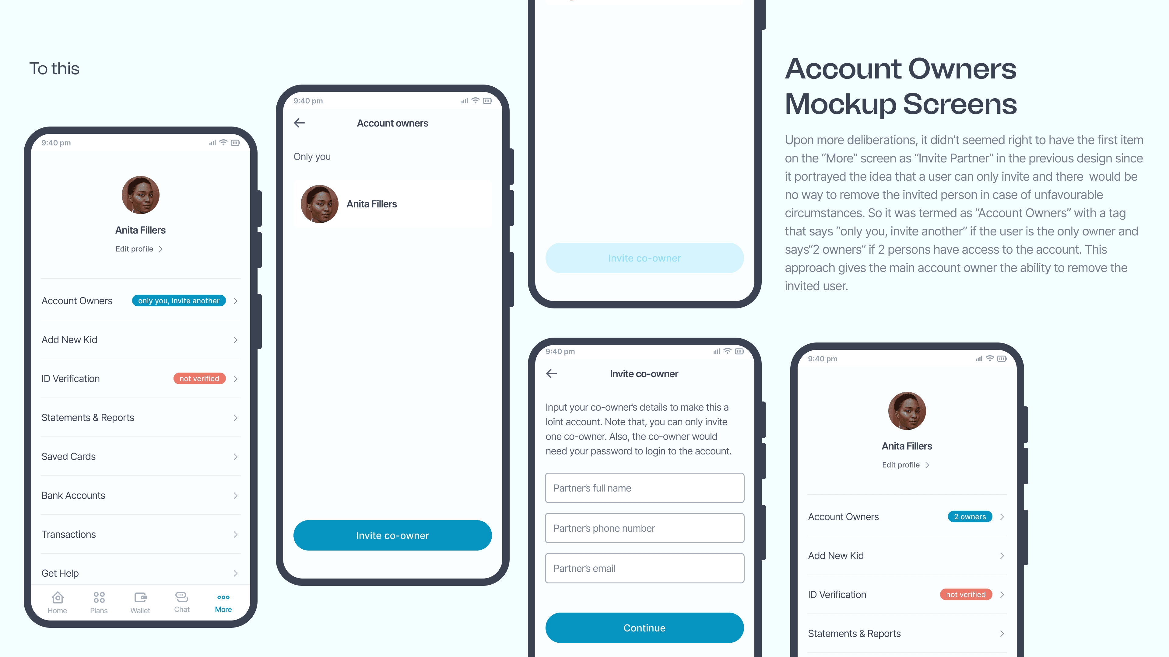 Account owners (to this)