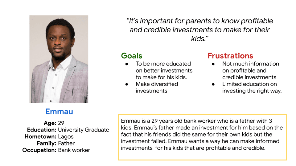 Primary parent persona 2